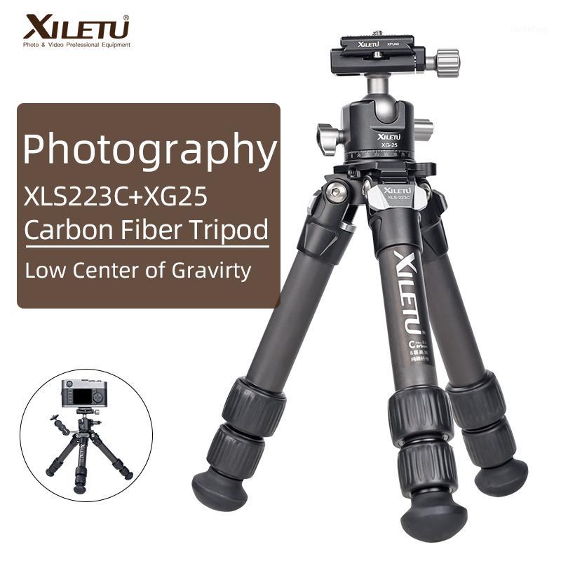 XILETU Lightweight Stable Carbon Fiber Tripod w 360° Rotation Detachable Ball Head Mini Tabletop Stand For Digital Cameras DSLRS1
XILETU Lightweight Stable Carbon Fiber Tripod w 360° Rotation Detachable Ball Head Mini Tabletop Stand For Digital Cameras DSLRS1