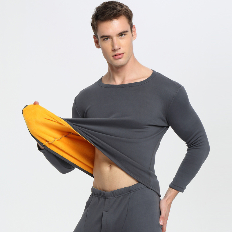 Men Thermal Underwear New Winter Women Long Johns thick fleece underwear sets keep warm in cold weather size L to 6XL 201023