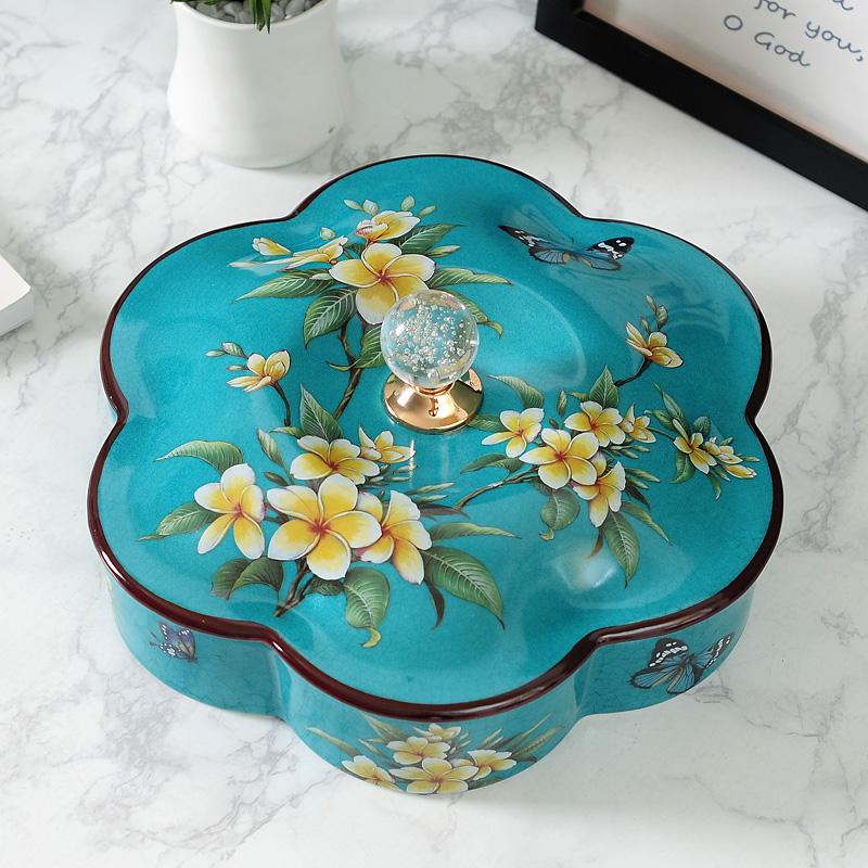 American Pastoral Candy Box Ceramic Sweetbox Tissue Box Storage Case Home Decoration Wedding Gift
American Pastoral Candy Box Ceramic Sweetbox Tissue Box Storage Case Home Decoration Wedding Gift