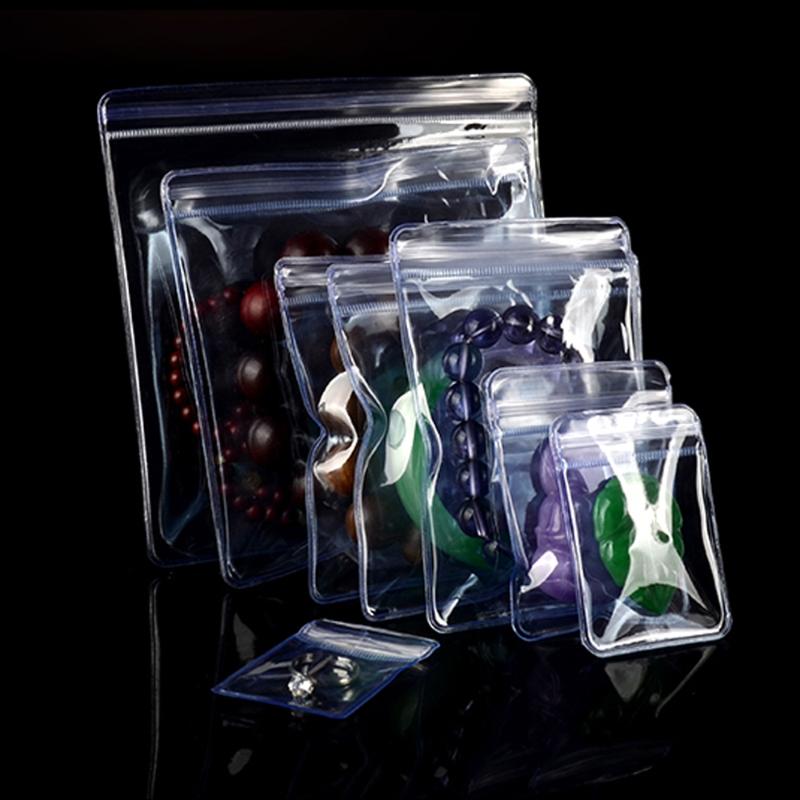 Transparent PVC Plastic Self Seal Bags Clear Anti-oxidation Bag Jewelry Bracelet Jade Storage Package Pouch With Zipper
Transparent PVC Plastic Self Seal Bags Clear Anti-oxidation Bag Jewelry Bracelet Jade Storage Package Pouch With Zipper