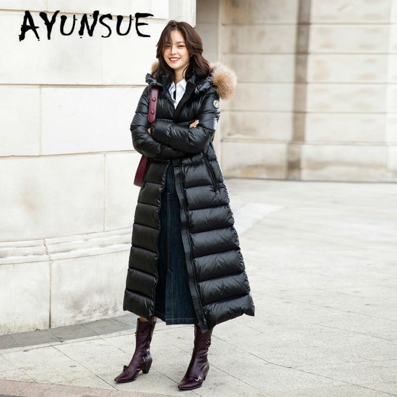 90% White Duck Down Jacket Women Clothes 2020 Winter Coat Women Raccoon Fur Collar Korean Puffer Jacket Parka 2123 YY2033, Black
90% White Duck Down Jacket Women Clothes 2020 Winter Coat Women Raccoon Fur Collar Korean Puffer Jacket Parka 2123 YY2033, Black