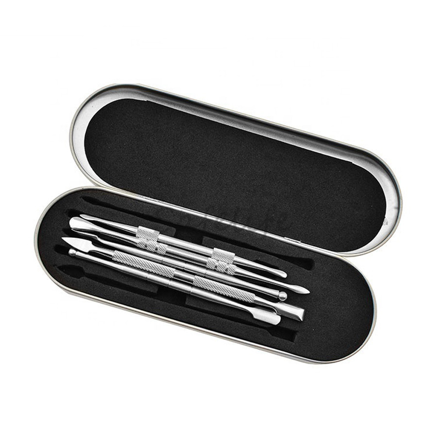 106-121mm dab tool kit Aluminium box packaging vax atomizer titanium nail dabber tool For dry herb vaporizer pen Wax dabber tool set
106-121mm dab tool kit Aluminium box packaging vax atomizer titanium nail dabber tool For dry herb vaporizer pen Wax dabber tool set