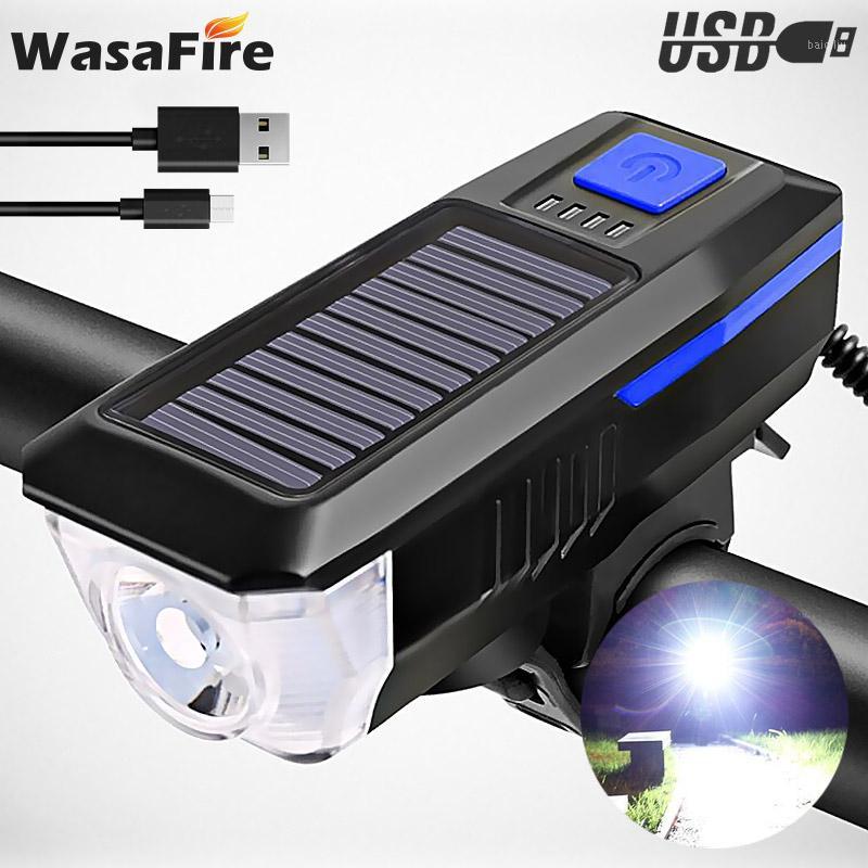 Mountain Road Bike Horn Light Solar Power USB Rechargeable Bicycle Front Lamp 3 Modes T6 LED Cycling Headlight1
Mountain Road Bike Horn Light Solar Power USB Rechargeable Bicycle Front Lamp 3 Modes T6 LED Cycling Headlight1
