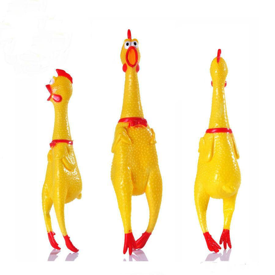 Pet soft toys scream funny cock crows attract dogs and cats pets squeak toys squeal rubber chickens
Pet soft toys scream funny cock crows attract dogs and cats pets squeak toys squeal rubber chickens
