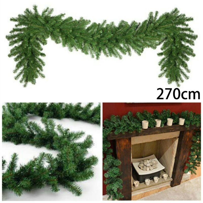 1pc Christmas Garland 270CM 200-Heads Christmas Xmas Garland Vine Artificial Pine Green Spruce Decoration
1pc Christmas Garland 270CM 200-Heads Christmas Xmas Garland Vine Artificial Pine Green Spruce Decoration