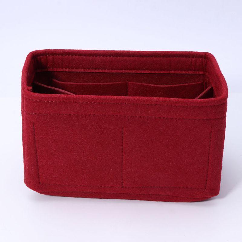 Felt Insert Bag Makeup Handbag Organizer Travel Inner Purse Portable Cosmetic Bags Storage Tote 4XFF1, Burgundy
Felt Insert Bag Makeup Handbag Organizer Travel Inner Purse Portable Cosmetic Bags Storage Tote 4XFF1, Burgundy