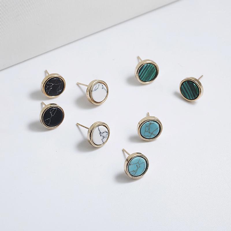 Retro Minimalist Round Natural Stone Stud Earrings Fashion 4-Color Geometric Women's Jewelry Gold Earrings Creative Girl Gift1
Retro Minimalist Round Natural Stone Stud Earrings Fashion 4-Color Geometric Women's Jewelry Gold Earrings Creative Girl Gift1