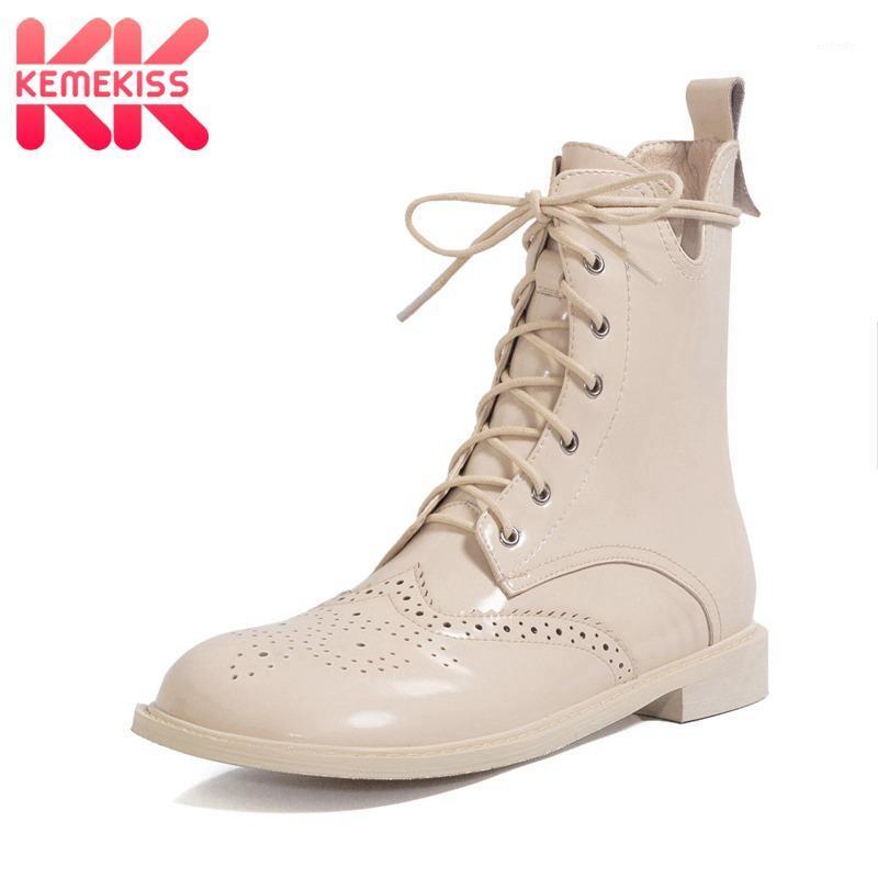 KemeKiss Real Leather Women Ankle Boots Fretwork Round Toe Zipper Shoes Cross Strap Winter Warm Boots Party Footwear 33-401, Beige
KemeKiss Real Leather Women Ankle Boots Fretwork Round Toe Zipper Shoes Cross Strap Winter Warm Boots Party Footwear 33-401, Beige