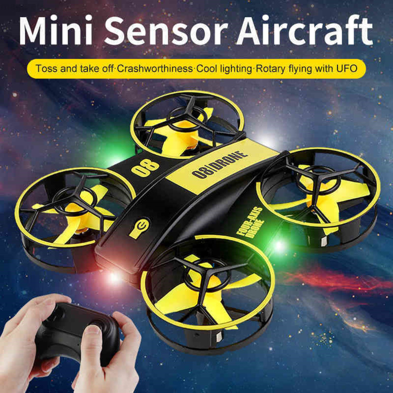 Mini children's helicopter, remote control infrared handheld four-wheel drive, electric induction toy, mini UAV, 3D flip, 01
Mini children's helicopter, remote control infrared handheld four-wheel drive, electric induction toy, mini UAV, 3D flip, 01