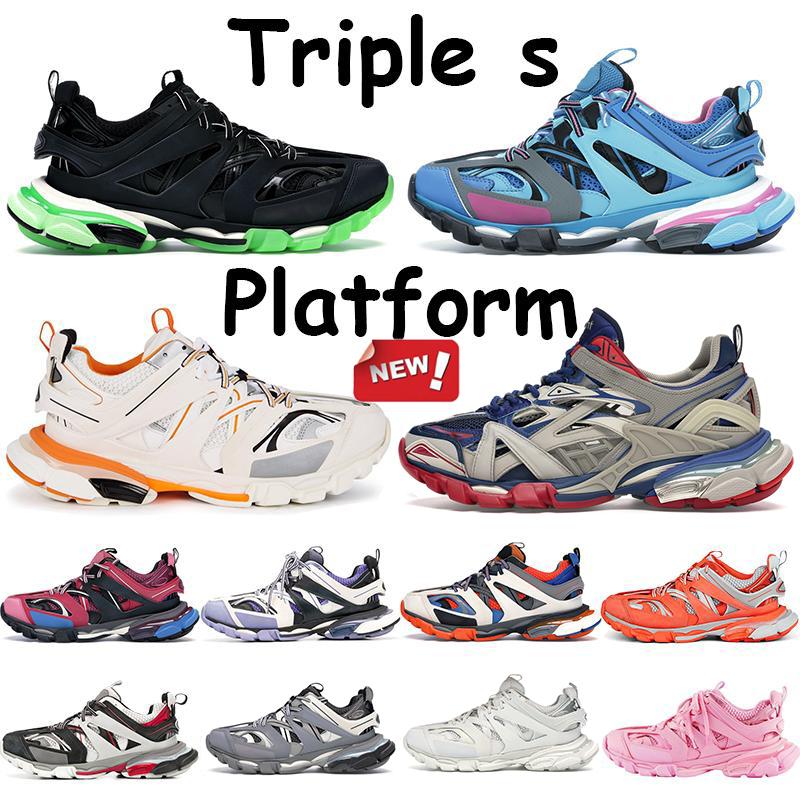 Best quality triple s 3.0 platform paris sneakers black white runner blue glow in the dark trainer lime men women running shoes, 23
Best quality triple s 3.0 platform paris sneakers black white runner blue glow in the dark trainer lime men women running shoes, 23