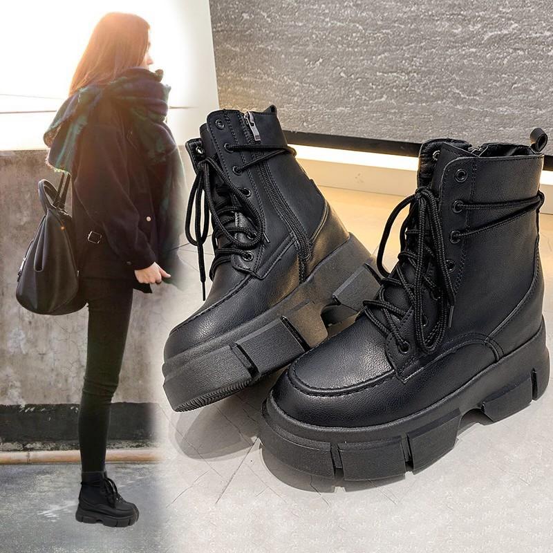 White Women Suede Boots Large Size 35-40 Autumn Ladies Platform Split Leather Shoes 2020 Trend Women Motorcycle Botas Mujer, Black plush
White Women Suede Boots Large Size 35-40 Autumn Ladies Platform Split Leather Shoes 2020 Trend Women Motorcycle Botas Mujer, Black plush