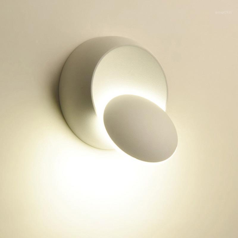 LED Wall Lamp 360 Degree Rotation Adjustable Bedside Light White Black Creative Wall Lamp Black Modern Aisle Round1
LED Wall Lamp 360 Degree Rotation Adjustable Bedside Light White Black Creative Wall Lamp Black Modern Aisle Round1