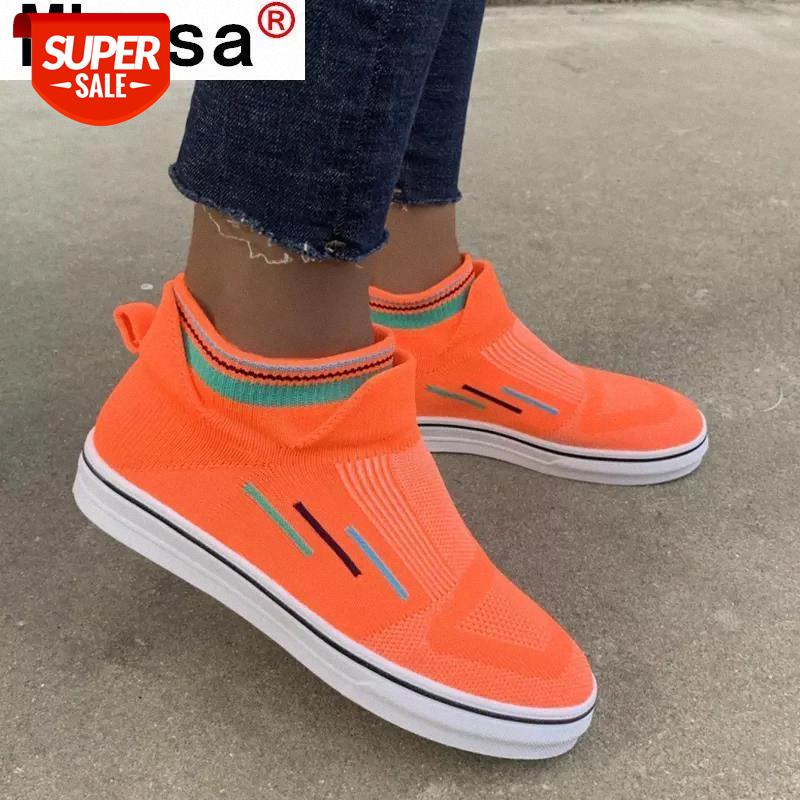 Women Shoes Plus Size 43 Autumn Sneakers Woman Vulcanized Shoes Casual Slip on Flat Orange Mesh Soft Walking Footwear #U78R, Gray
Women Shoes Plus Size 43 Autumn Sneakers Woman Vulcanized Shoes Casual Slip on Flat Orange Mesh Soft Walking Footwear #U78R, Gray