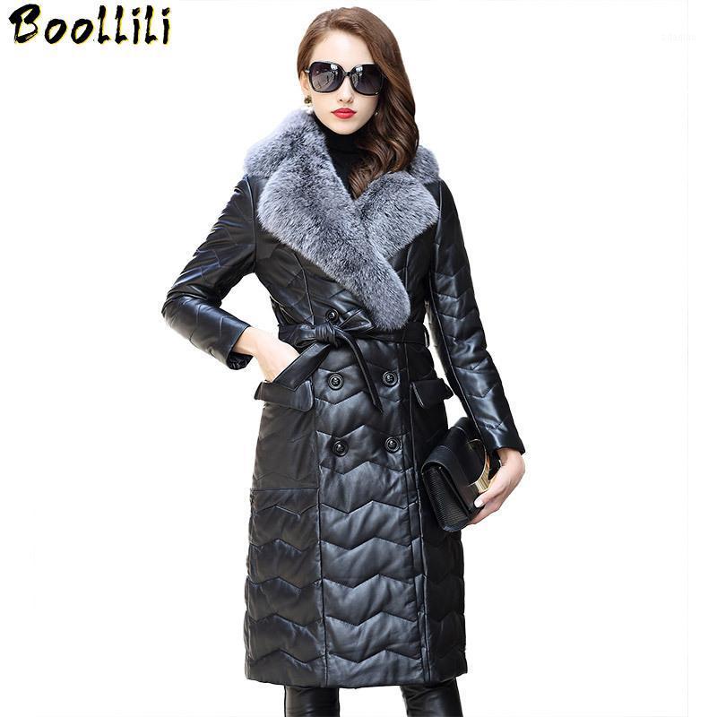 Boollili Women's Real Leather Jacket Winter Sheepskin Down Jacket Fur Collar long Ladies Geniuin Leather Jackets 20201, Black
Boollili Women's Real Leather Jacket Winter Sheepskin Down Jacket Fur Collar long Ladies Geniuin Leather Jackets 20201, Black