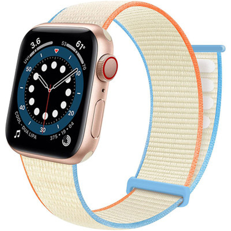 Nylon Strap For Apple watch band 7/6/5/4 40MM 44MM 41MM 45MM Soft Breathable Replacement Strap for iwatch series 3 2 1 38MM 42MM
Nylon Strap For Apple watch band 7/6/5/4 40MM 44MM 41MM 45MM Soft Breathable Replacement Strap for iwatch series 3 2 1 38MM 42MM