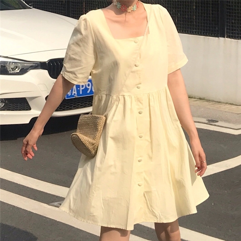 2021 New Waist High Square Collar Short Blue Hat Female Summer Dress Loose Plus Size Lolita Puff Sleeves HL61 9EMD
2021 New Waist High Square Collar Short Blue Hat Female Summer Dress Loose Plus Size Lolita Puff Sleeves HL61 9EMD