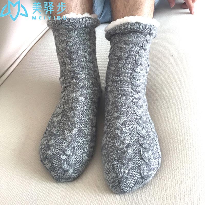 1 Pair Men's Socks Stockings Winter Slippers Socks Floor Adult Warm Plus Velvet Autumn Winter Carpet
1 Pair Men's Socks Stockings Winter Slippers Socks Floor Adult Warm Plus Velvet Autumn Winter Carpet