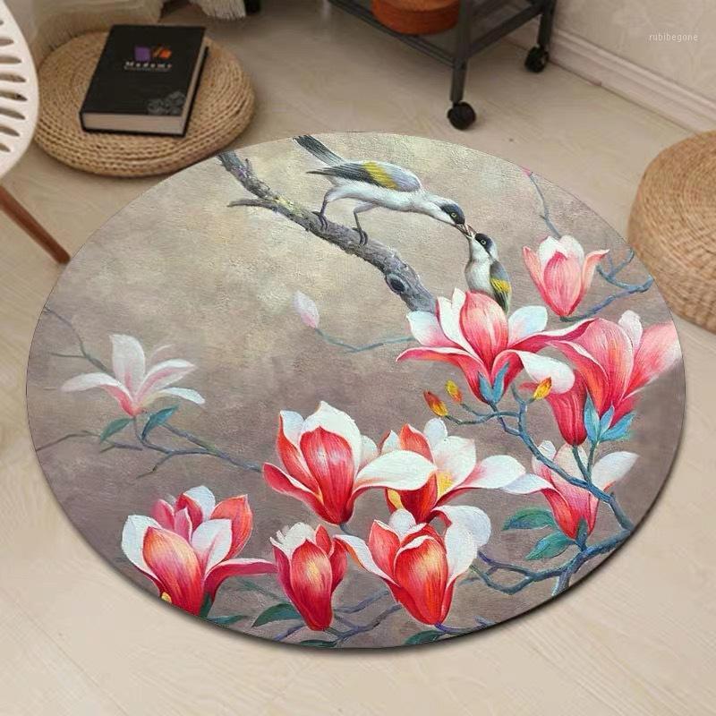 Nordic simple modern round carpet living room table bedroom hanging basket computer chair cushion new Chinese style retro ca1, As1
Nordic simple modern round carpet living room table bedroom hanging basket computer chair cushion new Chinese style retro ca1, As1