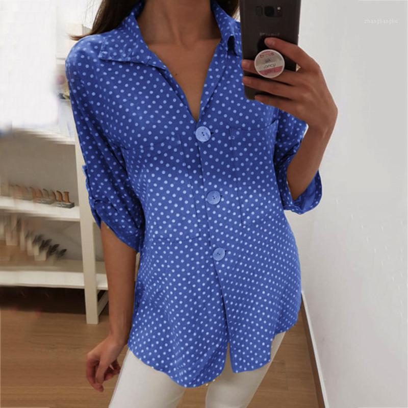 Women Lapel Print Casual Blouse Dot Fashion Retro Collar Streetwear Elegant Office Lady Spring Autumn Shirts1, Yellow
Women Lapel Print Casual Blouse Dot Fashion Retro Collar Streetwear Elegant Office Lady Spring Autumn Shirts1, Yellow