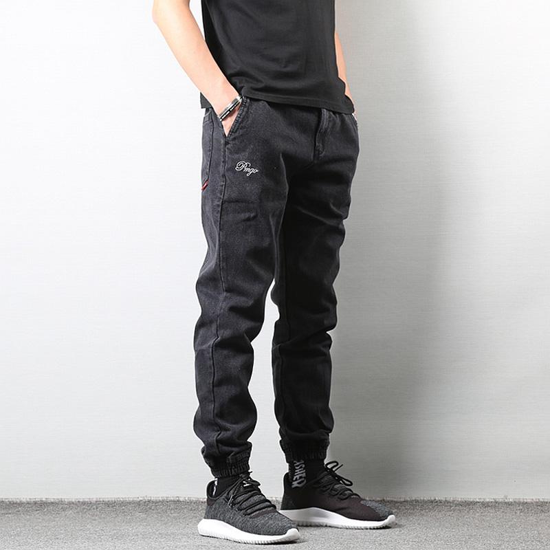 Fashion Japanese Men's Style Jeans Black Color High Street Loose Fit Cargo Pants Elastic Ankle Banded Hip Hop Jogger Jeans Men
Fashion Japanese Men's Style Jeans Black Color High Street Loose Fit Cargo Pants Elastic Ankle Banded Hip Hop Jogger Jeans Men