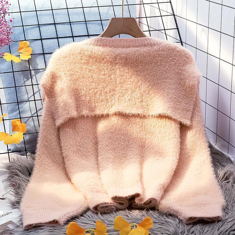New winter 2021 thickening heavy industry frizzy pullovers loose female sweater wool y521 0EDI, Qianfen
New winter 2021 thickening heavy industry frizzy pullovers loose female sweater wool y521 0EDI, Qianfen