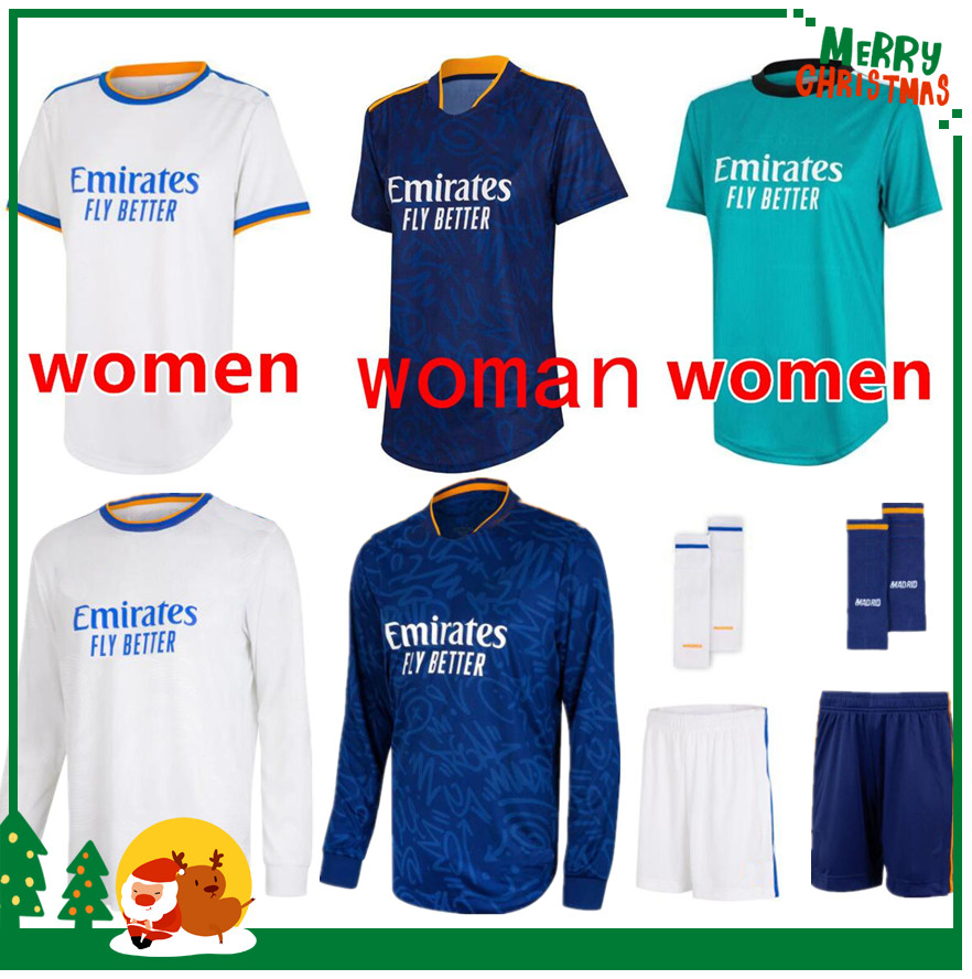 long sleeves women 21 22 BENZEMA HAZARD soccer jerseys football shirt ALABA ASENSIO MODRIC REAL MADRIDS MARCELO VALVERDE camiseta 2021 2022, Black;yellow
long sleeves women 21 22 BENZEMA HAZARD soccer jerseys football shirt ALABA ASENSIO MODRIC REAL MADRIDS MARCELO VALVERDE camiseta 2021 2022, Black;yellow