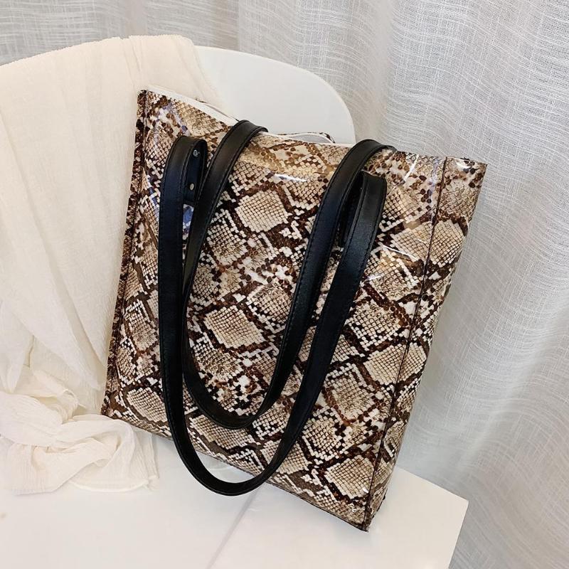 Practical PVC Women Handbags for Lady Shoulder Messenger Bag Snack Print Fashion Casual Shopping School Daily Travel Tote, Khaki
Practical PVC Women Handbags for Lady Shoulder Messenger Bag Snack Print Fashion Casual Shopping School Daily Travel Tote, Khaki