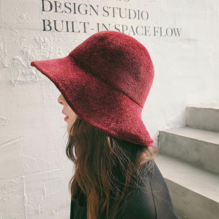 New Chenille Warm Big Eaves Hat Autumn and Winter Japanese Fisherman Hat Female Fashion Wild Solid Color Basin Tide1, Black
New Chenille Warm Big Eaves Hat Autumn and Winter Japanese Fisherman Hat Female Fashion Wild Solid Color Basin Tide1, Black
