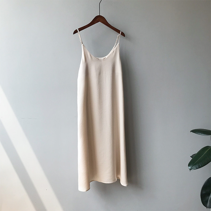 2021 New Spring Summer Woman Tank Dress Casual Satin Sexy Camisole Elastic Female Home Beach Dresses V-neck Camis Xiy6, Black
2021 New Spring Summer Woman Tank Dress Casual Satin Sexy Camisole Elastic Female Home Beach Dresses V-neck Camis Xiy6, Black