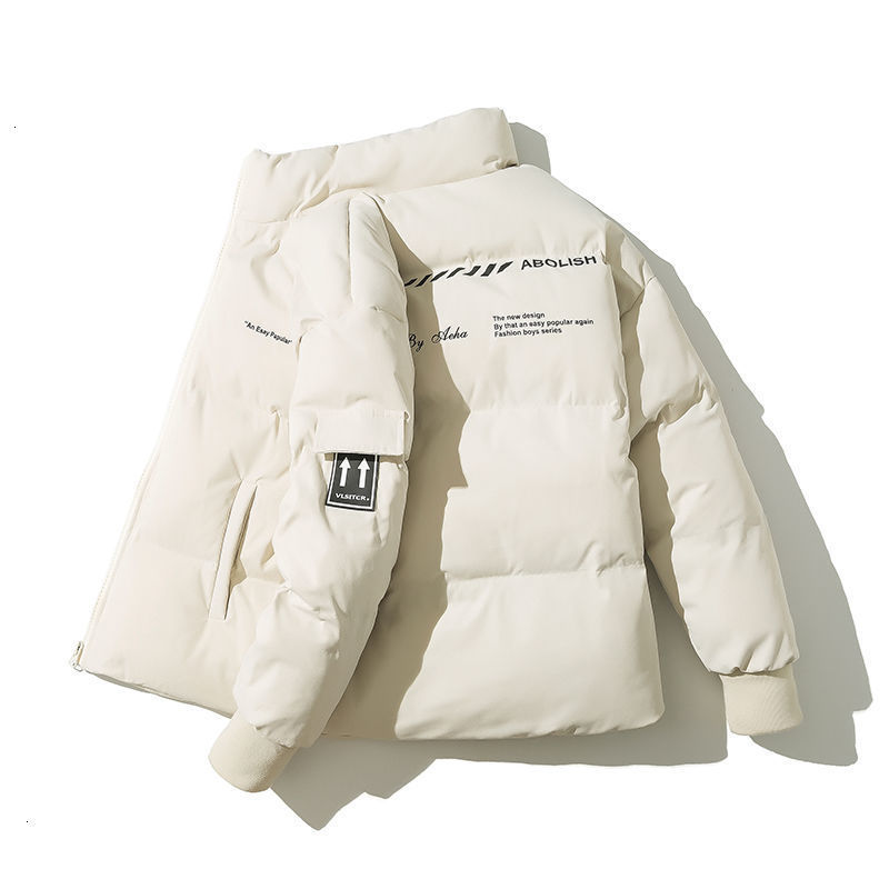 ExtFination Winter New Men's Graphic Printed Parka Woman Thicken Korean Streetwear Warm Jackets Man Fashion Clothing 201027