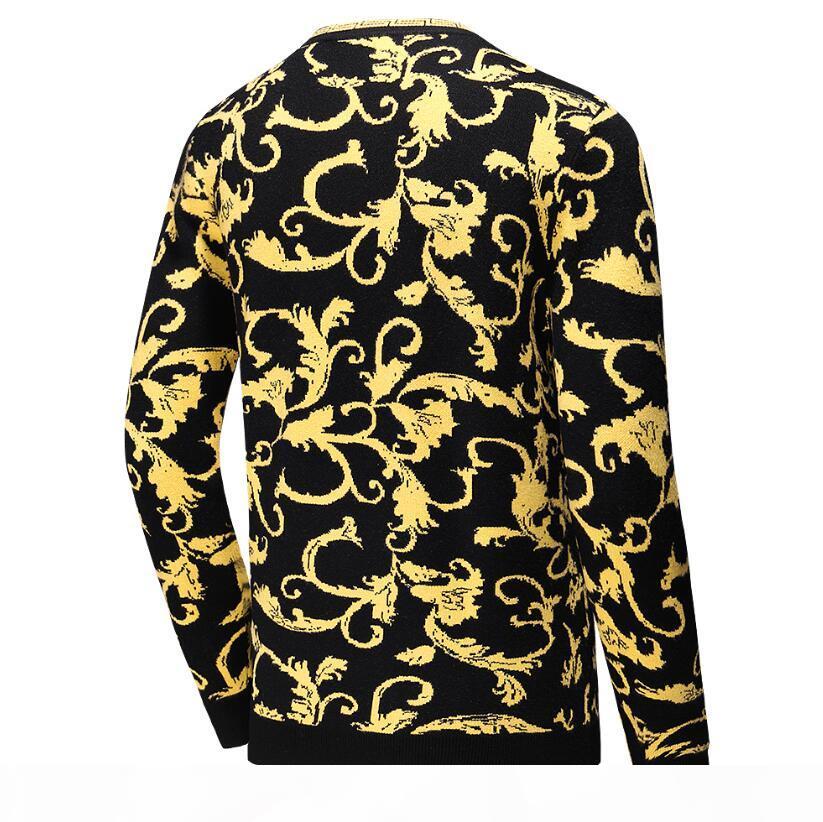 Autumn pullover casual sweaters for men fashion long sleeve mens designer hoodies flower print o neck sweaters men, Black
Autumn pullover casual sweaters for men fashion long sleeve mens designer hoodies flower print o neck sweaters men, Black