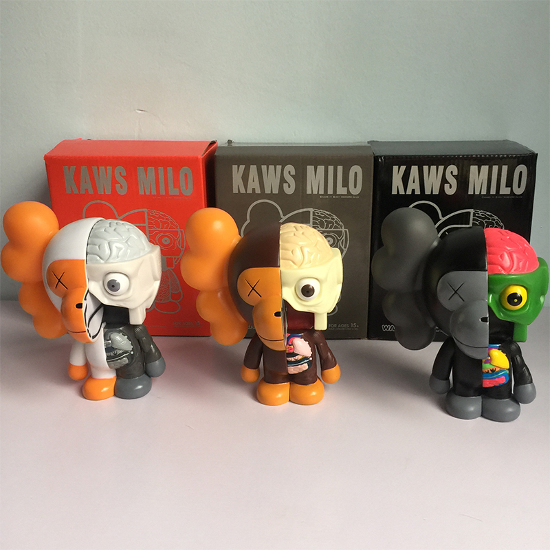 HOT Originalfake KAWS Dissected Companion 18CM 0.5KG The Q ape version style for Original Box KAWS Action Figure model decorations toys gift
HOT Originalfake KAWS Dissected Companion 18CM 0.5KG The Q ape version style for Original Box KAWS Action Figure model decorations toys gift