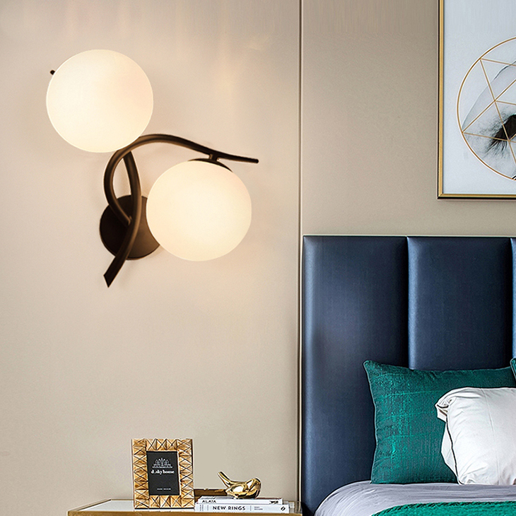 Nordic wall lamp American double head wrought iron wall light aisle corridor living room bedside bedroom G9 lights
Nordic wall lamp American double head wrought iron wall light aisle corridor living room bedside bedroom G9 lights
