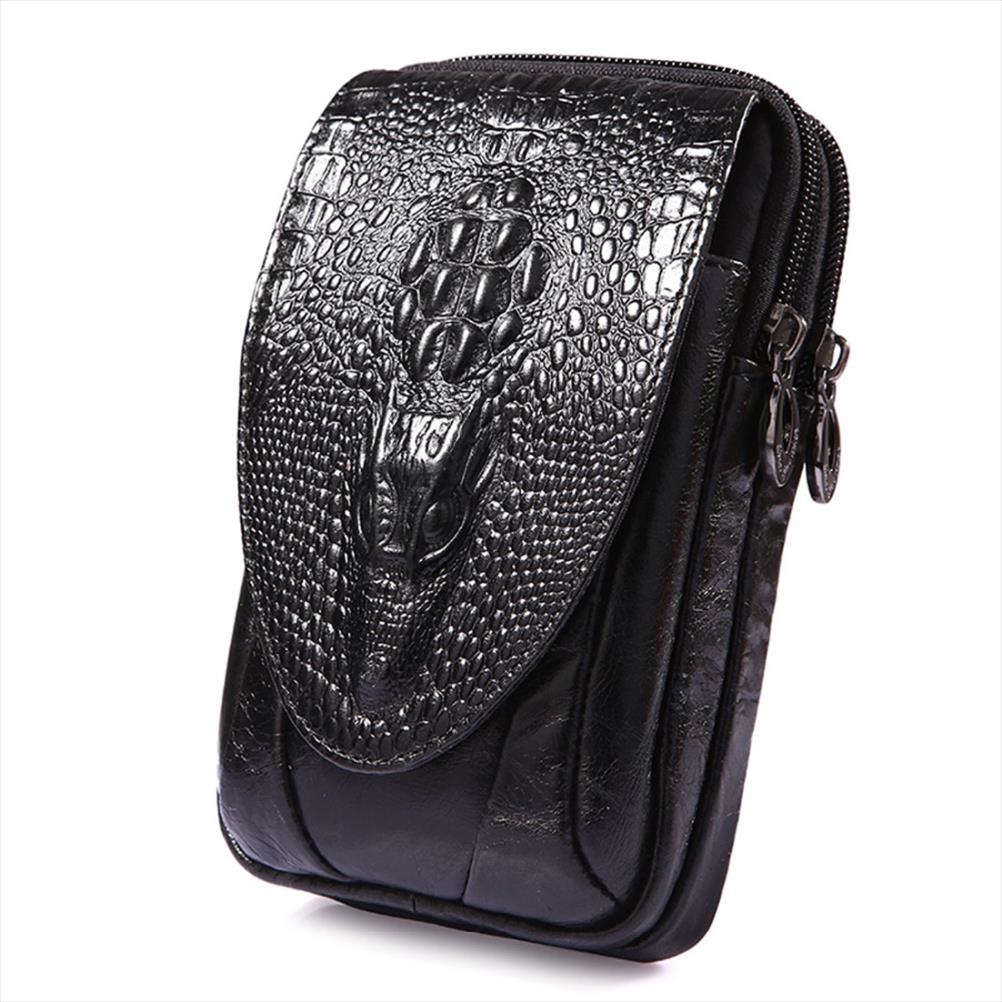 New Men Genuine Leather Real Crocodile Grain Cell Mobile Phone Cover Case Pocket Hip Belt Bum Fanny Pack Waist Bag Father Gift, Army green
New Men Genuine Leather Real Crocodile Grain Cell Mobile Phone Cover Case Pocket Hip Belt Bum Fanny Pack Waist Bag Father Gift, Army green