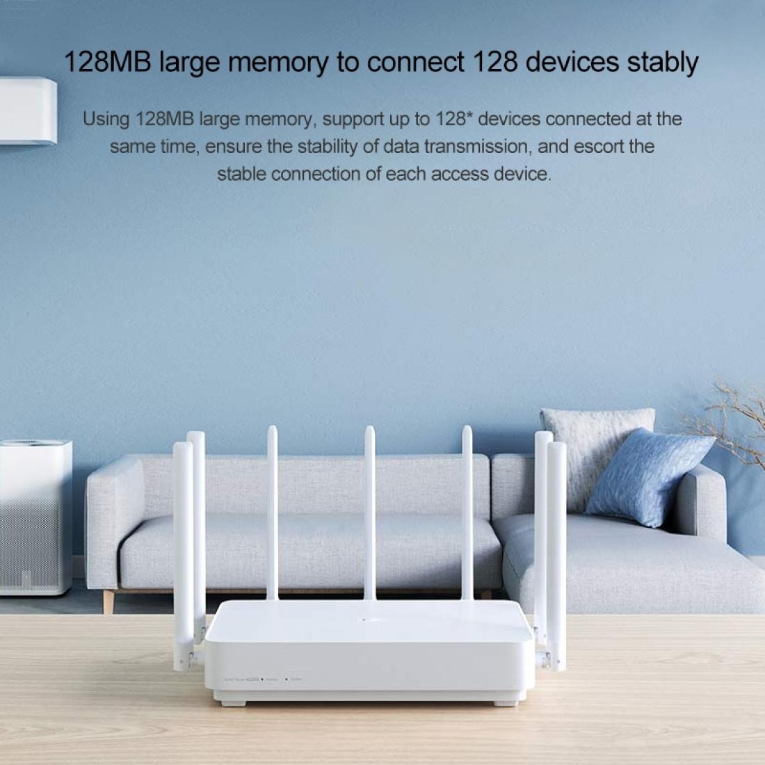 Original Xiaomi Mi AIoT AC2350 Gigabit Router 2183Mbps 128MB Dual-Band WiFi Wireless Router with 7 High Gain Antennas Wider
Original Xiaomi Mi AIoT AC2350 Gigabit Router 2183Mbps 128MB Dual-Band WiFi Wireless Router with 7 High Gain Antennas Wider
