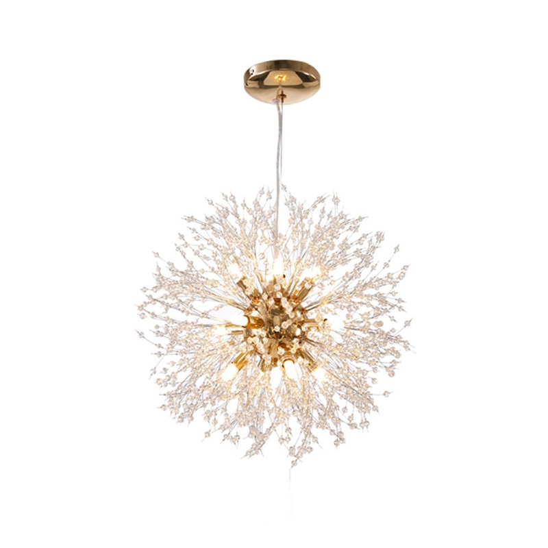 Modern LED Crystal Chandelier Dandelion Light Pendant Hanging Lamp Lighting for Living DiningRoom Decoration 
Modern LED Crystal Chandelier Dandelion Light Pendant Hanging Lamp Lighting for Living DiningRoom Decoration