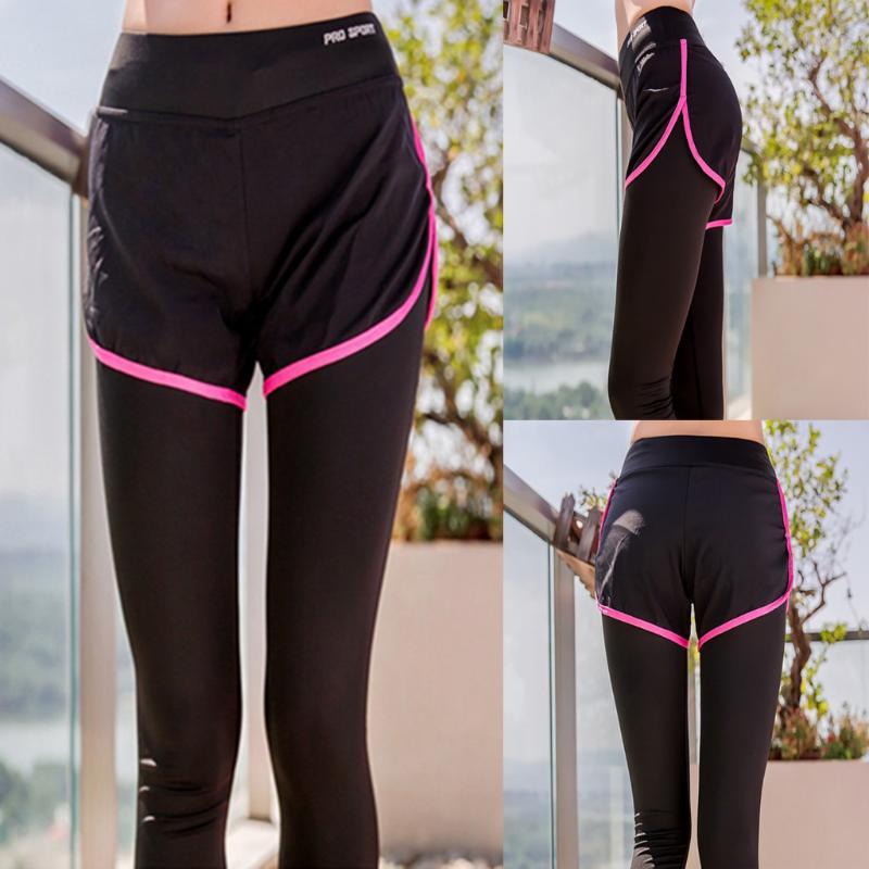 Sexy Women Fitness Quick Dry Fake Two Pieces Thin Running Hiking Sports Leggings Yoga Leggings Briefs Athletic Breathable, Pink
Sexy Women Fitness Quick Dry Fake Two Pieces Thin Running Hiking Sports Leggings Yoga Leggings Briefs Athletic Breathable, Pink