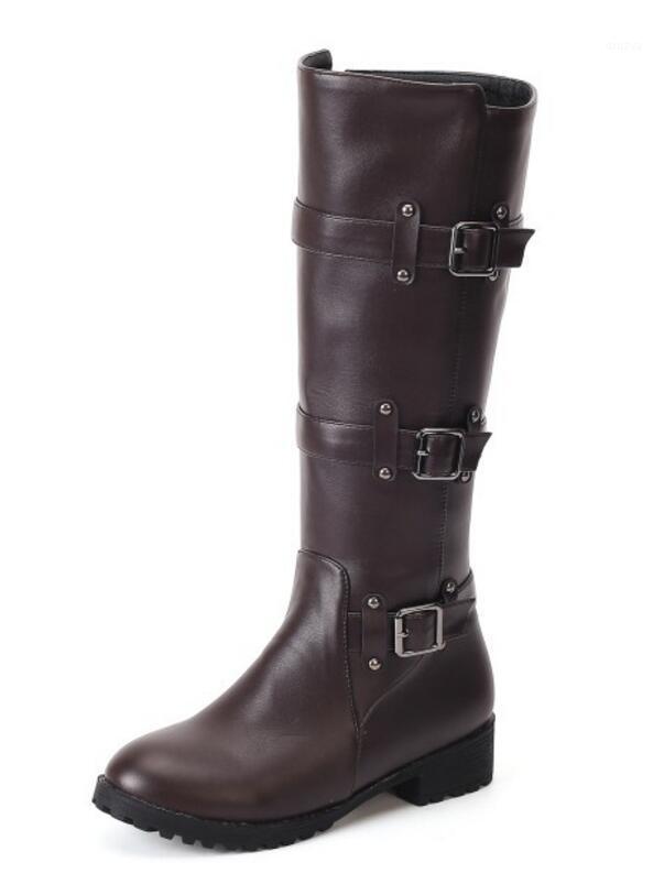 Women Knee High Boots Matin Shoes Woman Chunky Low Heels Luxury PU Leather Booties Sapato Feminino Zapatos De Mujer SK1812111, White
Women Knee High Boots Matin Shoes Woman Chunky Low Heels Luxury PU Leather Booties Sapato Feminino Zapatos De Mujer SK1812111, White