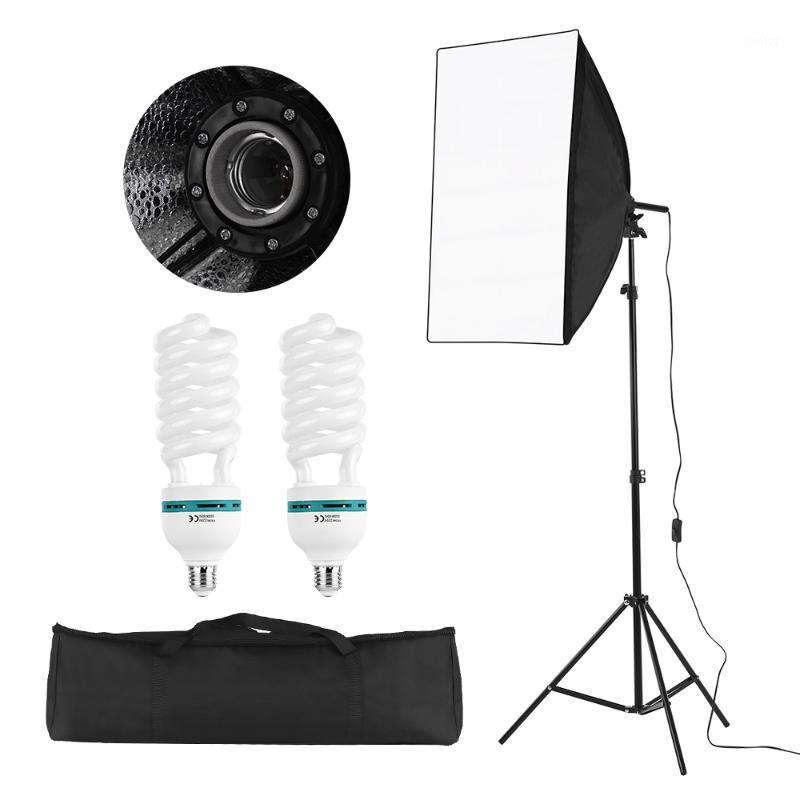 Professional Studio Photography Light Kit Including 50*70cm Softboxes with 150W 5500K Light Bulbs Stand Carry Bag1
Professional Studio Photography Light Kit Including 50*70cm Softboxes with 150W 5500K Light Bulbs Stand Carry Bag1