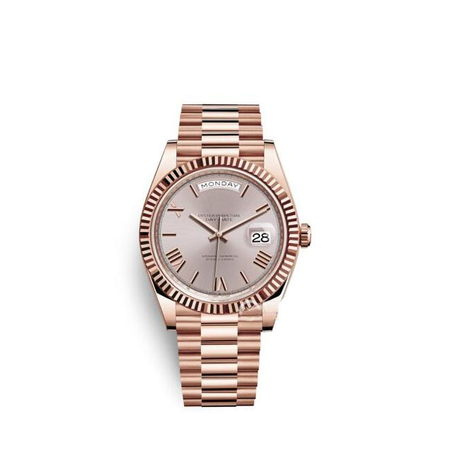 2021 Factory Outlet Daydate 40mm 228235 228345 Cal.3255 Automatic 228206 Men's Pink Dial 18K Rose Gold Case Sapphire Fashion Watch, Slivery;brown
2021 Factory Outlet Daydate 40mm 228235 228345 Cal.3255 Automatic 228206 Men's Pink Dial 18K Rose Gold Case Sapphire Fashion Watch, Slivery;brown