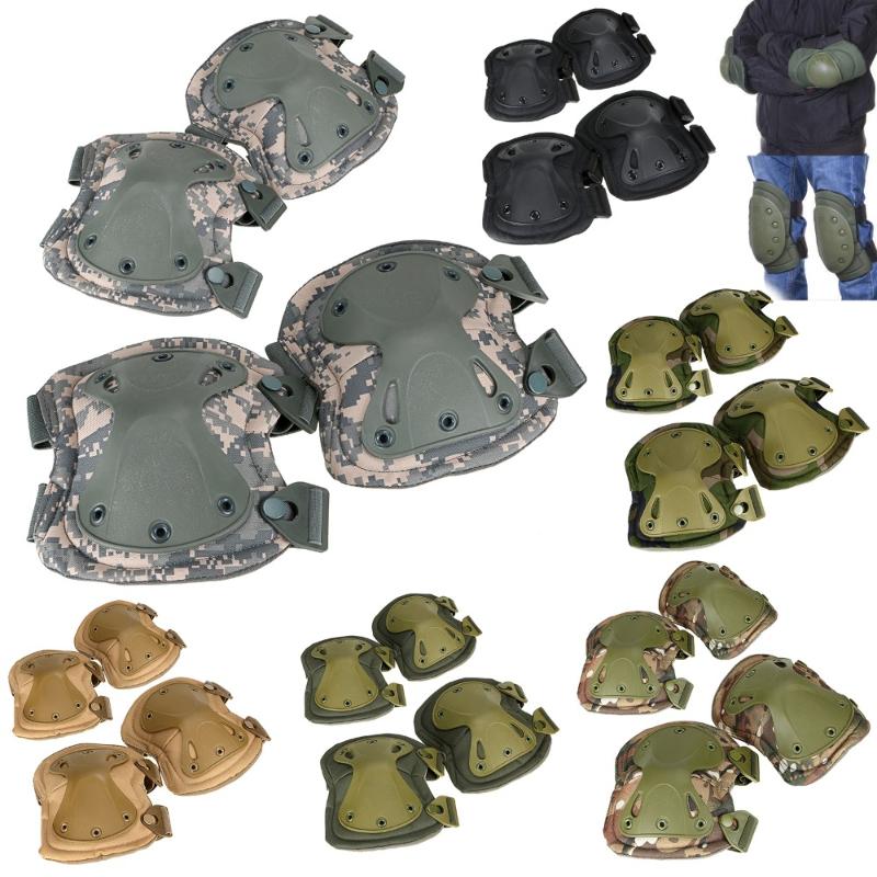 HOT 6 Color Tactical Adjustable Knee & Elbow Protective Pads Set Protector Gear Sports Pads, Cam
HOT 6 Color Tactical Adjustable Knee & Elbow Protective Pads Set Protector Gear Sports Pads, Cam