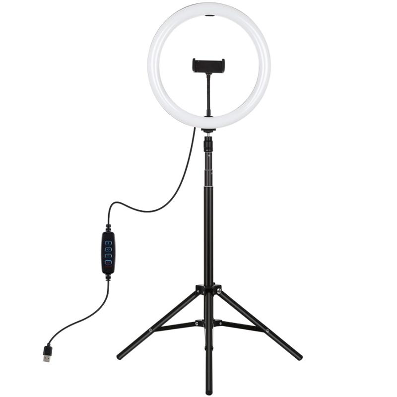 PULUZ 10.2 Inch Dimmable Selfies Ring Light 1.65M Light Stand Phone Holder Vlog Photo Video for Makeup Live Instagram
PULUZ 10.2 Inch Dimmable Selfies Ring Light 1.65M Light Stand Phone Holder Vlog Photo Video for Makeup Live Instagram