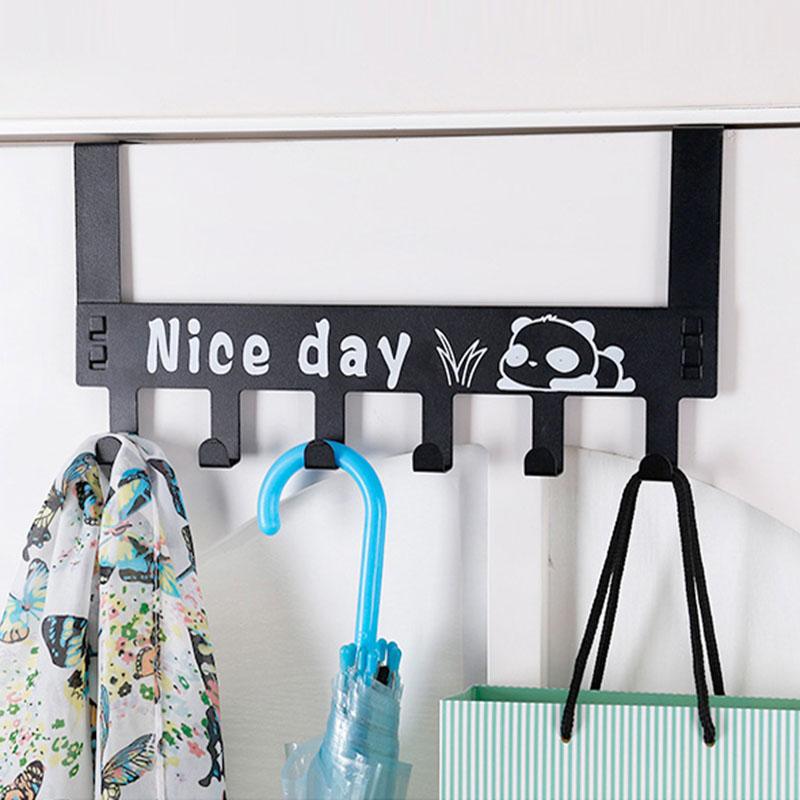 Carbon steel Over the Door Hooks Coat Hanger Door Hook Rack Wall Hanging Rack for Cloth Pants Hat Towel (6-Hook)
Carbon steel Over the Door Hooks Coat Hanger Door Hook Rack Wall Hanging Rack for Cloth Pants Hat Towel (6-Hook)