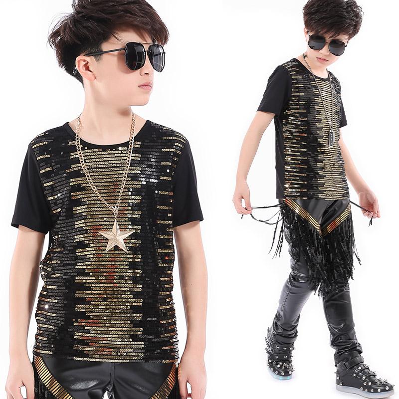 Children Performance Clothing Boys Sequins T-Shirt Fringe Pants Set Stage Outfits Singer Host Costumes Hip Hop Clothing DQS2777, Sliver t-shirt
Children Performance Clothing Boys Sequins T-Shirt Fringe Pants Set Stage Outfits Singer Host Costumes Hip Hop Clothing DQS2777, Sliver t-shirt