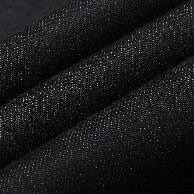 SEAUSLIM Black Baggy Jeans Men 2020 Fashion Men Straight Jean Pant Big Size 48 42 33 34 36 38 Casual Loose Style Jeans Q-GZZL-02