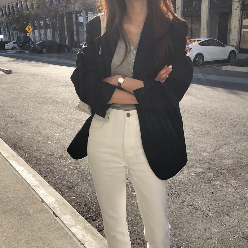 Designer 2021 New Single Woman Blazer Suit Fall Luxury Street Wear Women' Clothes 4keq 0YNB
Designer 2021 New Single Woman Blazer Suit Fall Luxury Street Wear Women' Clothes 4keq 0YNB