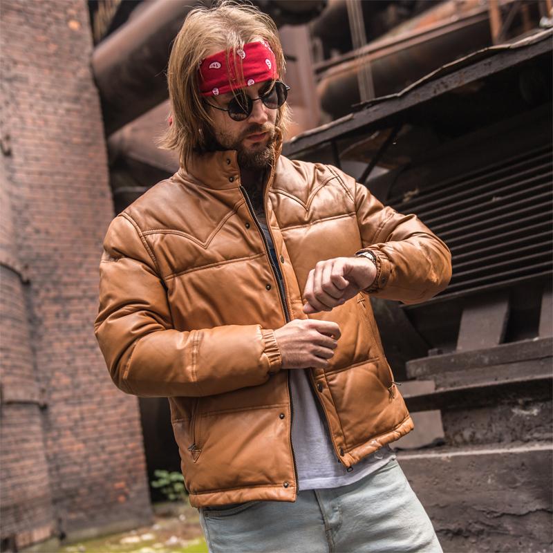 2020 Yellow Men Winter Thick Leather Coat Plus Size XXXXL Genuine Sheepskin Russian Warm Fashion Casual Natural Down Jacket, Black
2020 Yellow Men Winter Thick Leather Coat Plus Size XXXXL Genuine Sheepskin Russian Warm Fashion Casual Natural Down Jacket, Black