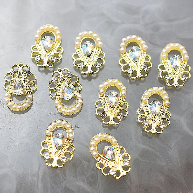 10Pcs Gold Silver Luxury AB Diamond Pearl 3D Nail Art Decorations Nails Rhinestones Nail Supplies Charms Stone 2020 New Arrival
10Pcs Gold Silver Luxury AB Diamond Pearl 3D Nail Art Decorations Nails Rhinestones Nail Supplies Charms Stone 2020 New Arrival