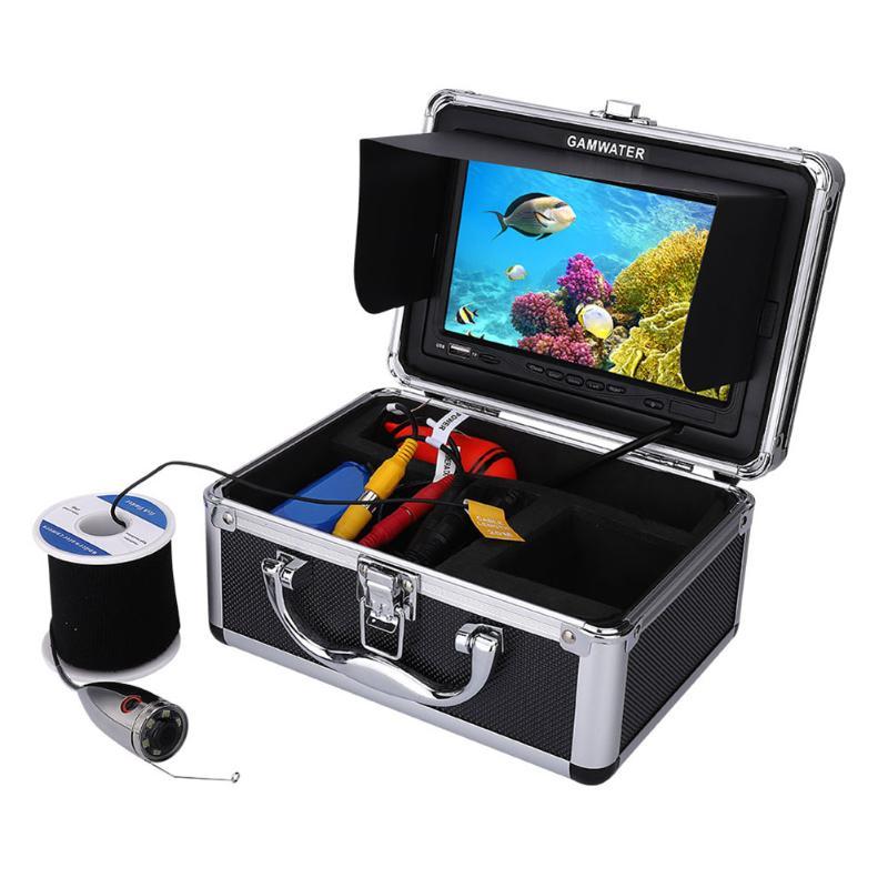 7inch Fish Finder Underwater Fishing Camera 1000TVL HD Waterproof Video Underwater Fishing Camera Fish Detector DVR 165 Degrees
7inch Fish Finder Underwater Fishing Camera 1000TVL HD Waterproof Video Underwater Fishing Camera Fish Detector DVR 165 Degrees