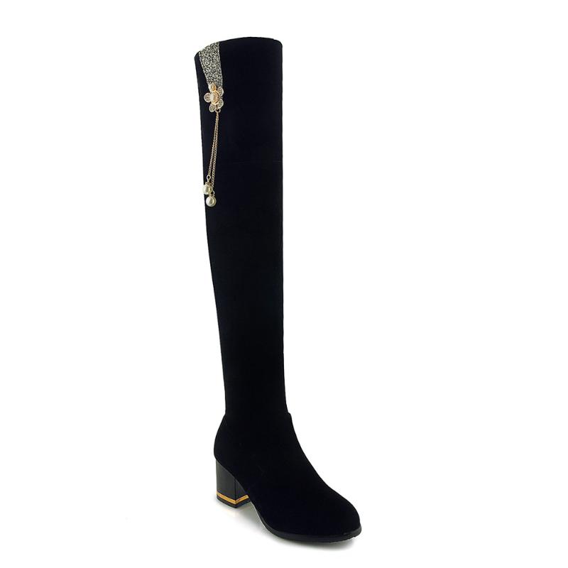 Women's Mid Calf Boots Shoes Winter Footwear Sexy Thigh High Heels High Sexy Luxury Designer Round Toe Low Rubber
Women's Mid Calf Boots Shoes Winter Footwear Sexy Thigh High Heels High Sexy Luxury Designer Round Toe Low Rubber